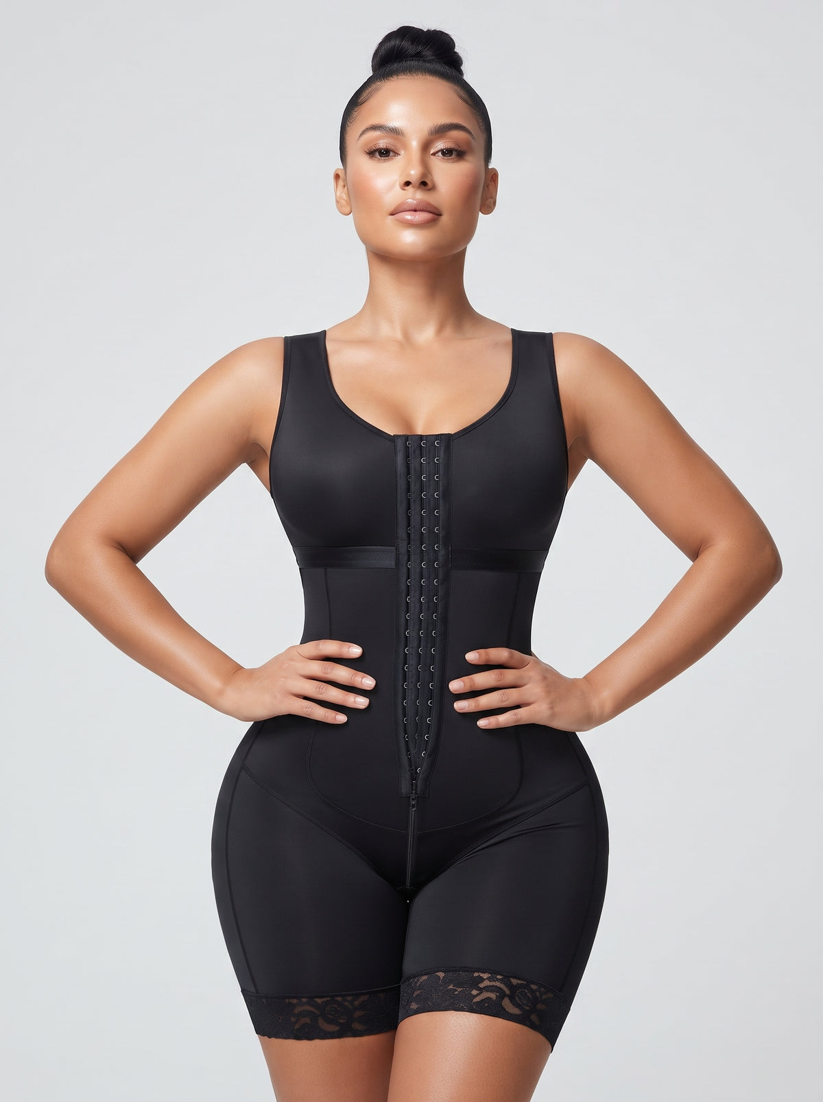 Women’s Shaping Yoga Fitness Bodysuit – Waist, Bust & Butt Enhancing