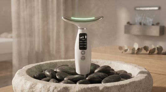 Face & Neck Massager 7 Modes, USB Rechargeable
