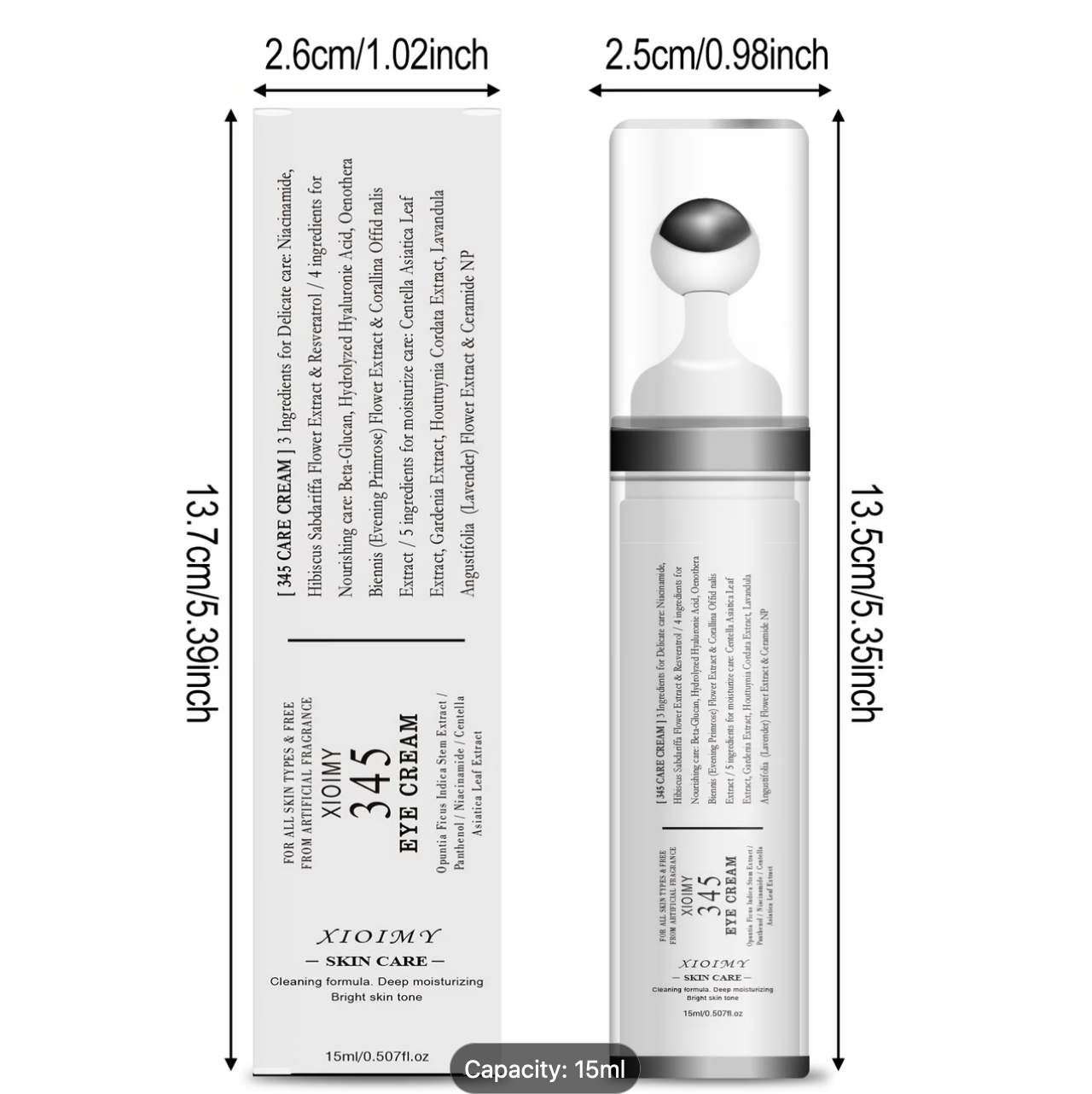 345 Eye Intensive Moisturizing & Firming Cream 15ml
