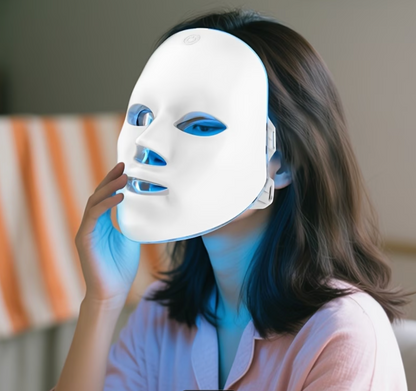 7-Color LED Facial Beauty Mask – Portable Light Therapy Skincare Device