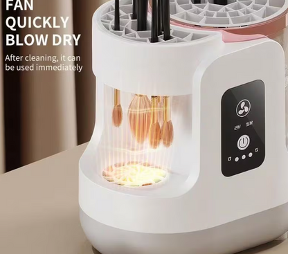 Fully Automatic Makeup Brush Cleaner – Electric Deep Clean & Quick-Dry All-in-One Machine