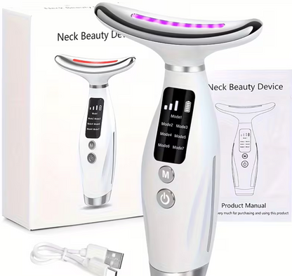Face & Neck Massager – 7 Modes, USB Rechargeable | The Perfect Gift