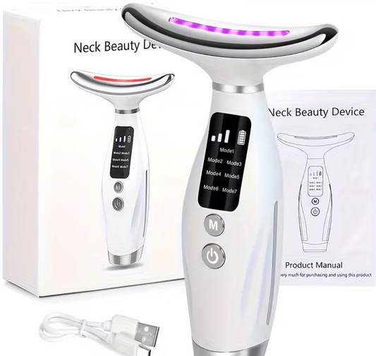 Face & Neck Massager – 7 Modes, USB Rechargeable | The Perfect Gift