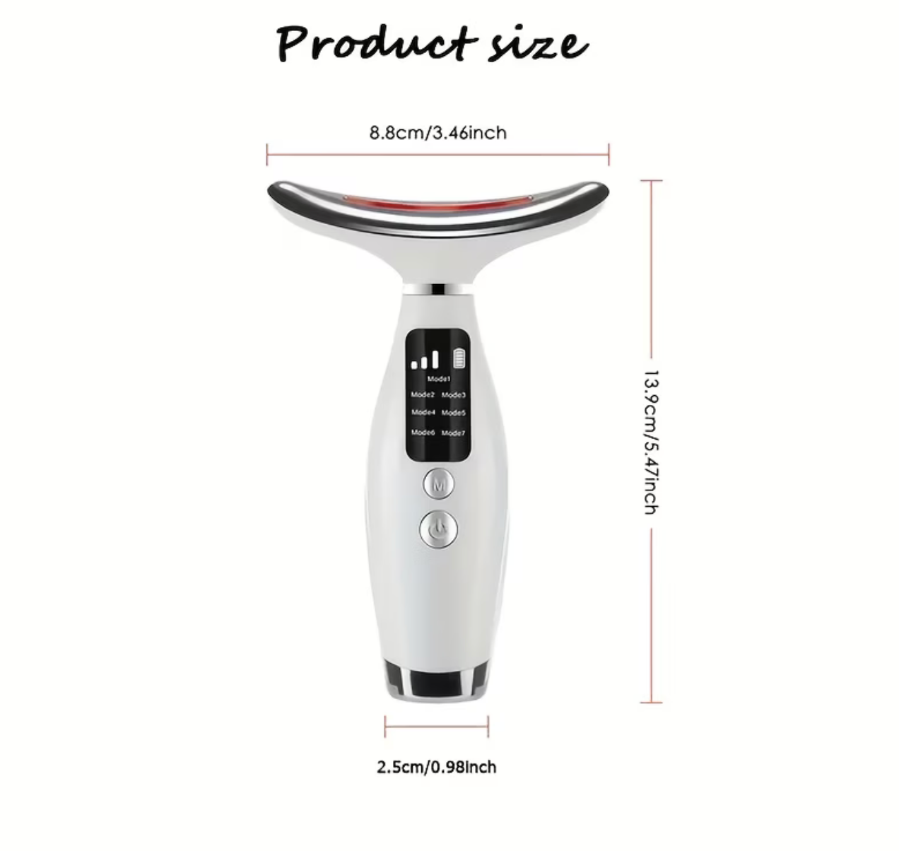 Face & Neck Massager – 7 Modes, USB Rechargeable | The Perfect Gift