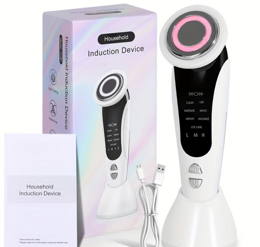 Handheld Facial Lifting & V-Face Beauty Device – LED Light Therapy, Neck & Eye Massager