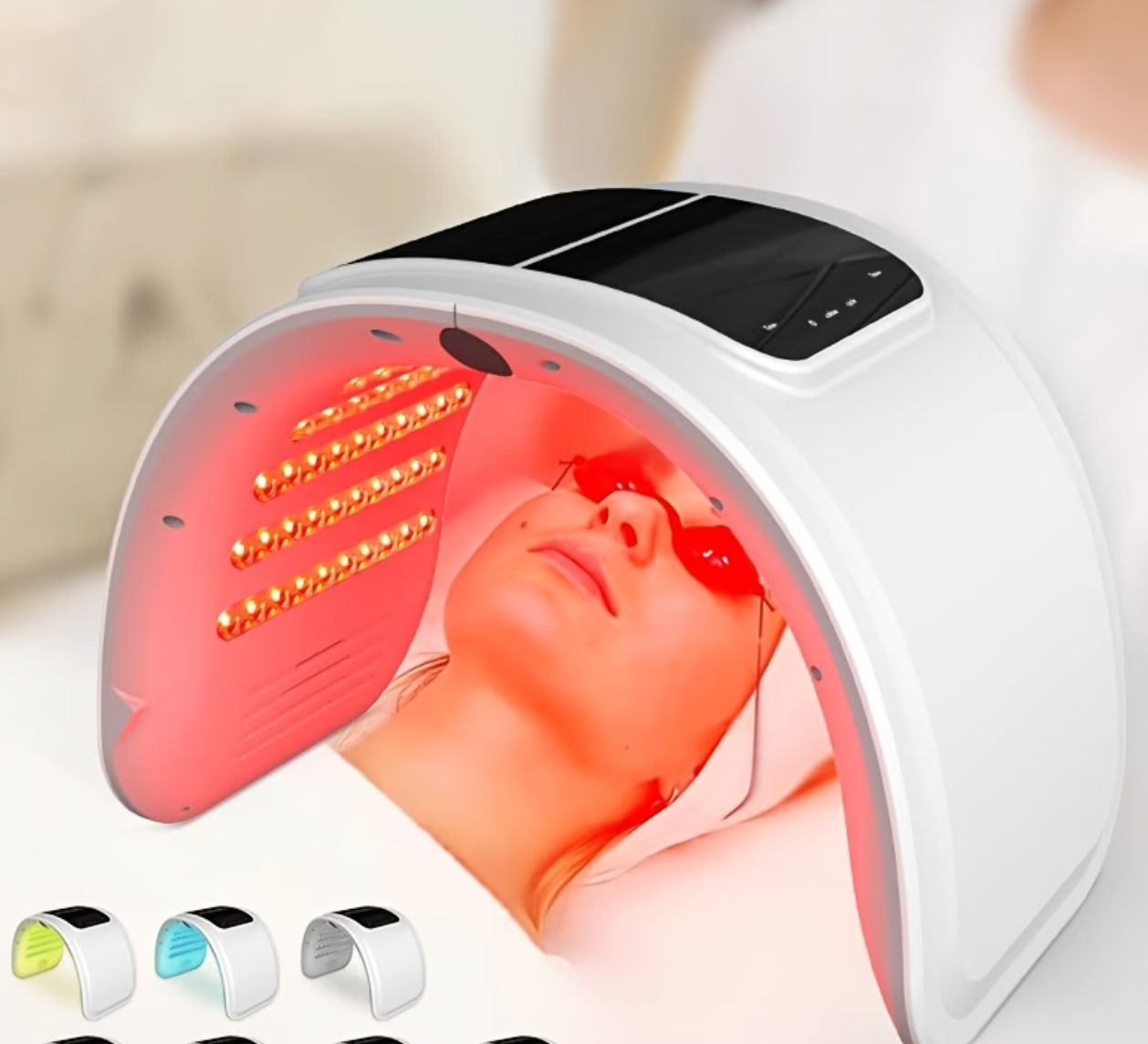 5-in-1 LED Facial Care Device – Neck & Body Beauty Tool